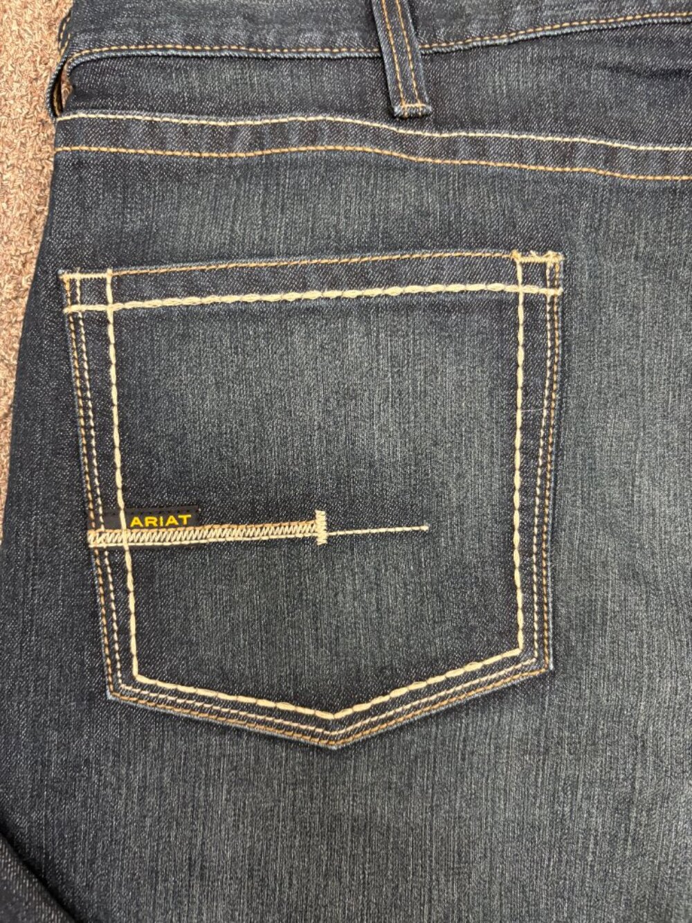 Ariat Men's Rebar M5 Durastretch Edge Straight Work Jeans - Picture 2 of 2